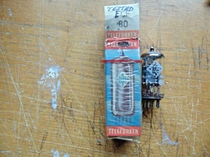 Telefunkin ECF80-6BL8 vacuum tube Triplet 3444 tested - Picture 1 of 3
