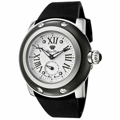 Glam Rock GRD10029 Miami Black Silicone White Dial Stainless Steel Watch - Image 1 of 4
