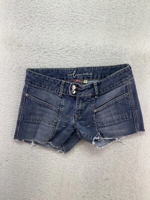 Pantalones cortos de mezclilla Bebe para mujer talla 30 lavado medio corte Foto 1 de 4