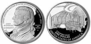 2005 P John Marshall Silver Dollar Gem Proof - Picture 1 of 1