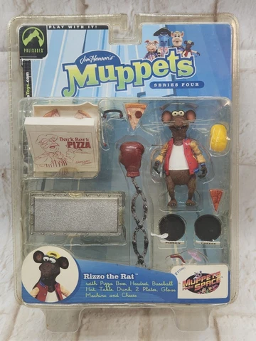 Muppets Rizzo the Rat Palisades Series 4 Figure Sealed Cover