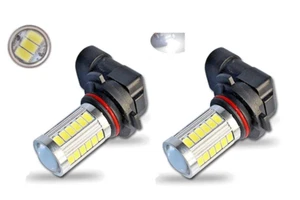 Ampoules LED HB3 33SMD Blanc pour phares Voitures Feux antibrouillards 6500K - Picture 1 of 1