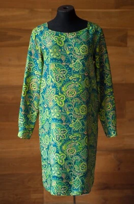By Malene Birger green Silk Dress midi, size s - Image 1 of 4