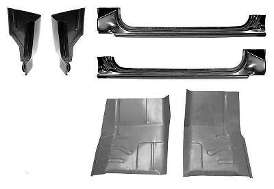 Cab Corner Rocker Panel Floor Pan Kit for 1980-97 Ford F Pickup 6PCS - Image 1 of 4