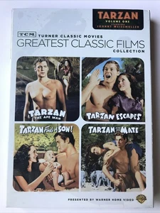 TCM Tarzan Films Collection: Vol. 1, Johnny Weissmuller, Ape Man, Escapes, NEW - Picture 1 of 2