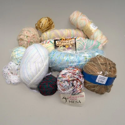 Vintage Ombre Acrylic Knitting Yarn 12 Skeins Mixed Colors 1.5 lbs - Image 1 of 4