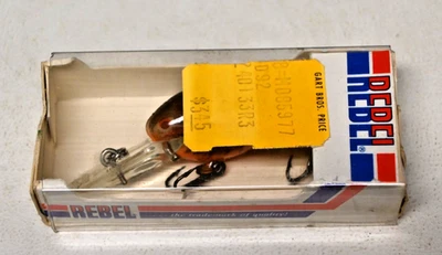 Vintage Rebel Deep Wee-R D9275 Naturalized Crawdad in Box - Image 1 of 4