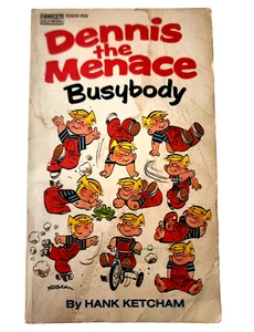 Dennis The Menace Busybody By Hank Ketcham 1974 Paperback Fawcett Book - Imagen 1 de 5