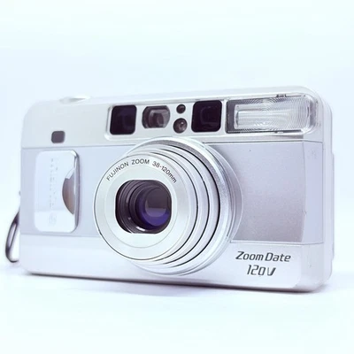 Near Mint FUJI FujiFulm Zoom Date 120V 38-120mm compact Point and Shoot from JP - Image 1 of 4