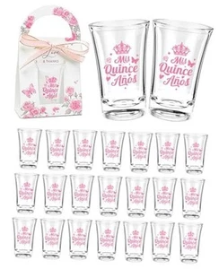 Quinceanera Party Favors for Guests-Sets 1.18oz Quinceanera Quince-Pink 50 - Picture 1 of 8