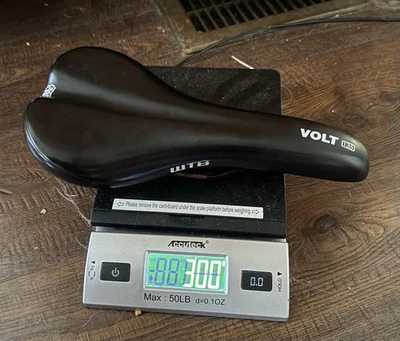 WTB Volt Medium (135mm wide) Black MTB Bike Saddle Unisex Seat Steel Rails - Image 1 of 4