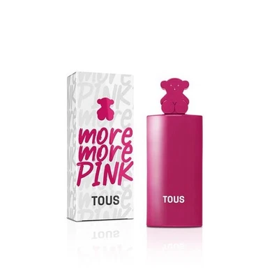 Tous More Pink Eau De Toilette 3,0 oz Feminino | Floral Fresco de Longa Duração - Imagem 1 de 4