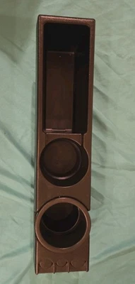 BMW Z3 Center Console Cup Holder Coin Tray Drink Bin Black 51168413622 OEM 96-02 - Image 1 of 4