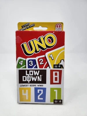 *Sealed Cards* Low Down and Uno Card Game Set Ages 7+  Players 2-10 2 Games box - Image 1 of 4