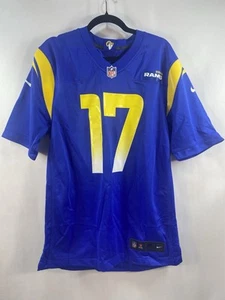 NFL Nike Men’s M Puka Nacua Vapor FUSE On Field Jersey Blue #17 Los Angeles Rams - Picture 1 of 13