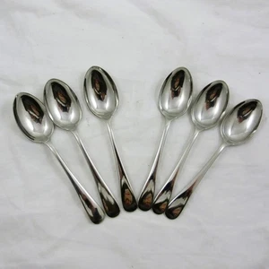 Cooper Firth Staybrite Edelstahl Teelöffel Vintage 6er Set - Bild 1 von 5