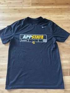 Appalachian App State Nike Football Team Issued Yosef Shirt Mountaineers Sz M - Picture 1 of 3