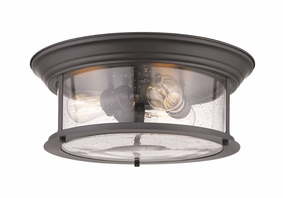 Z-Lite - Sonna - 3 Light Flush Mount In Coastal Style-6.5 英寸高 15.5 英寸 — 第 1/4 张图片