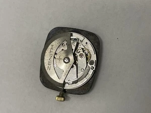 ZENITH  MOVIMENTO cal. 408 automatico FUNZIONANTE CON TIGE, CORONA, DIAL E SFERE - Picture 1 of 4