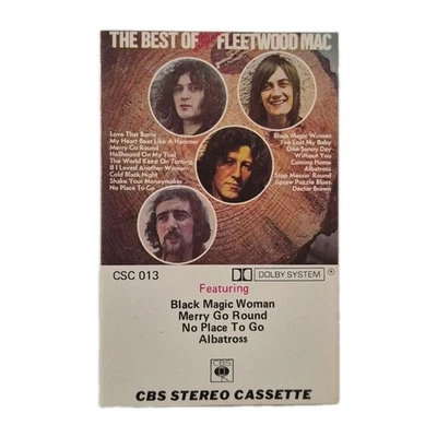FLEETWOOD MAC 'The Best Of The Original Fleetwood Mac' 1976 Cassette Tape Album - Image 1 of 4