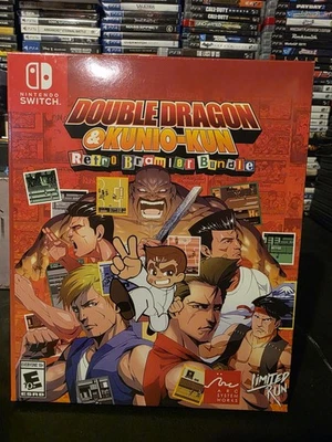 Double Dragon Kunio-Kun Retro Brawler Classic Ed Switch Limited Run #115 Sealed - Image 1 of 2