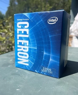 Intel Celeron G3930 2.9 GHz Dual Core (BX80677G3930) Processor New In The Box - Image 1 of 4