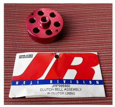 Helicóptero vintage RC JR JRP996480 campana de embrague con forro vibra 50 NEX V5NX Foto 1 de 2