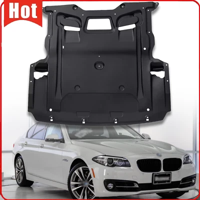 Fits 2011-2016 BMW 528i 535i 550i 750Li Front Engine Splash Shield 51757185113 - Image 1 of 4