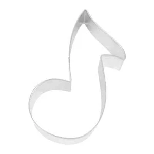 Large Music Note 5.5'' Cookie Cutter Metal - Picture 1 of 7