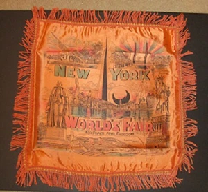 RARE 1939 New York World's Fair Pillow Sham No. 2 - Picture 1 of 1