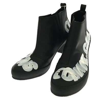 Botas cortas COMME des GARCONS×SPINGLE MOVE pintadas a mano Foto 1 de 4