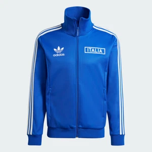 adidas Italy Beckenbauer Men’s Track Top Jacket IU2122 - Picture 1 of 4