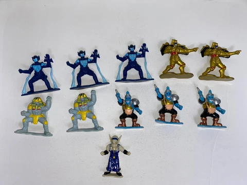 Vintage 1993-94  Mighty Morphin Power Rangers Evil Space Alien Lot (Series 1) 3" Cover
