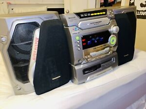 Panasonic SA-AK47 Hifi System With 5 Disc CD, Double Cassette, Radio 160 Watt