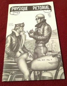 Physique Pictorial February 1968 Tom of Finland male gay beefcake art photos - Bild 1 von 3