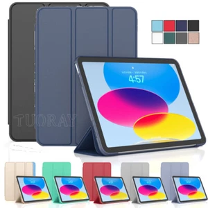For iPad 10 9 8 7 Air 4/5th 10.9" 10.2" Pro 11 12.9" PU Leather Case Stand Cover - Picture 1 of 35