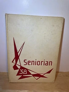 Vintage Seniorian 1958 Thorp Wisconsin High School Yearbook - Picture 1 of 5