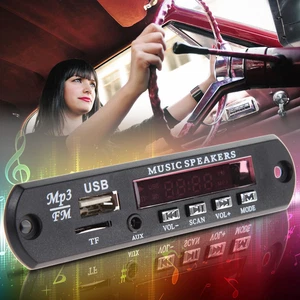 Car MP3 WMA Decoder Board 12V Wireless Audio Receiver Module USB TF SD Radio #4 - Picture 1 of 11