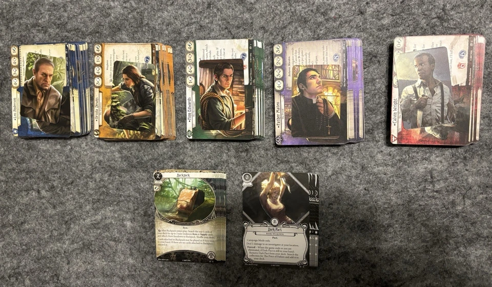 Arkham Horror LCG Forgotten Age Investigator Expansion Cards Only - Image 1 of 1