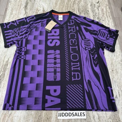 Camiseta deportiva de fútbol Nike Culture of Football Dri-Fit FN2393-011 Paris XXL para hombre Foto 1 de 4