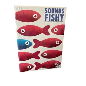 Sounds Fishy Partyspiel - Können Sie die gefälschte Antwort erkennen? Alter 10+ Neu Versiegelter Karton - Bild 1 von 4