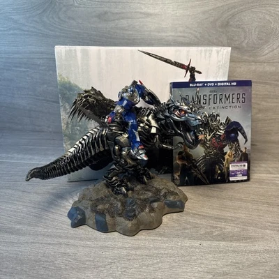 Transformers Age of Extinction Limited Edition Gift Set Grimlock Optimus Blu-ray - Image 1 of 4