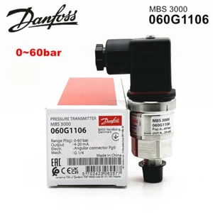 1PCS New Pressure Transmitter Sensor MBS3000 060G1106 0~60bar - Picture 1 of 7