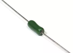 2x 820R Ohm 2% Vitreous Enamel Wirewound Resistor/ Draht-Widerstand Emaille Ø5mm - Bild 1 von 1