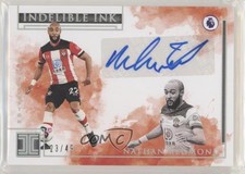 2019-20 Impeccable Premier League Indelible Ink Silver /49 Nathan Redmond Auto