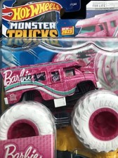 Hot Wheels Monster Truck Barbie Ultimate Camper 2023 New