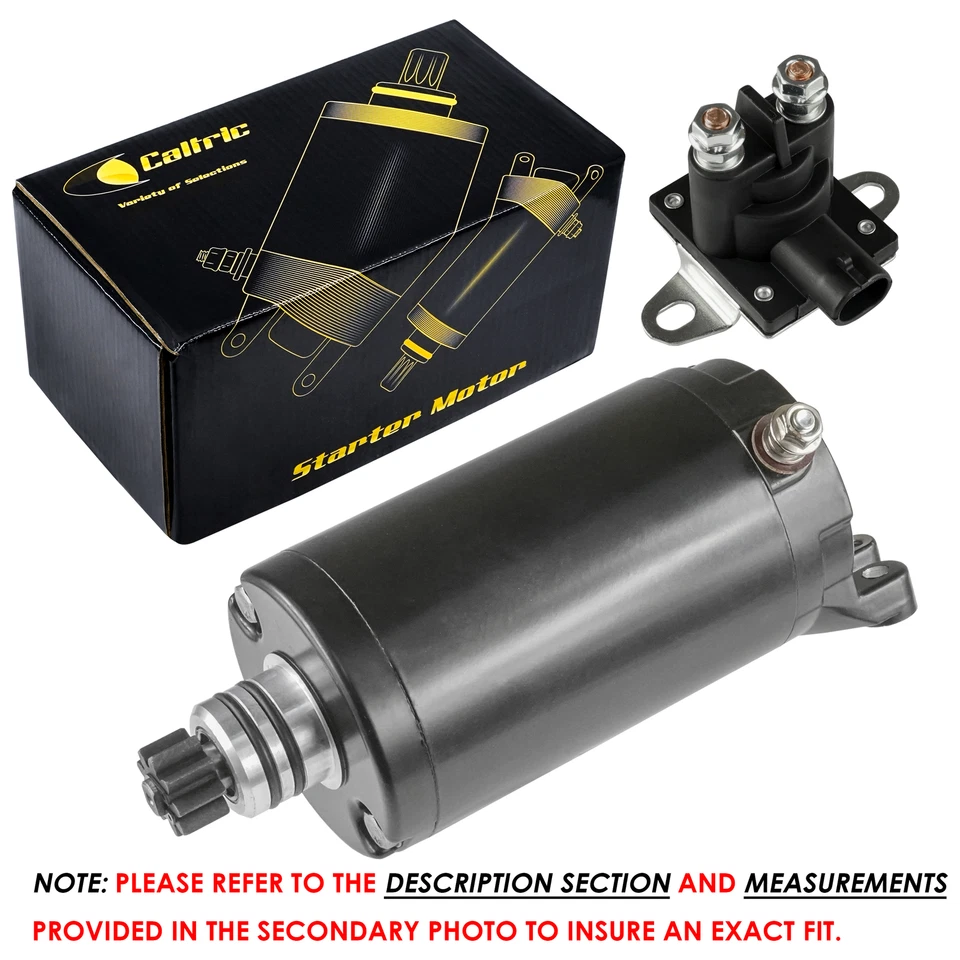 Starter & Relay Solenoid for Seadoo GTX 4-Tec Is 1500 2002 2003-2007 Jet Ski - Image 1 of 4