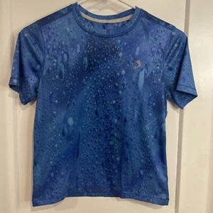 Reel Legends Shirt Boys Sz S Blue Print Fishing Outdoor Wear - Picture 1 of 11