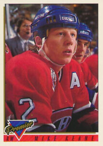 1993-94 Topps Premier #139 MIKE KEANE - Montreal Canadiens