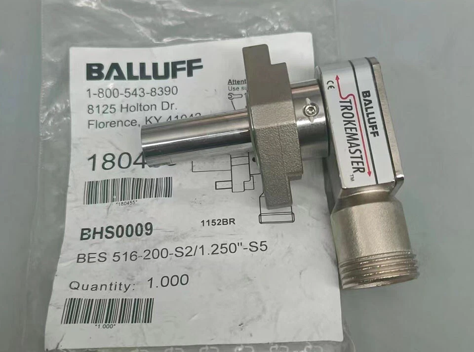 1PC BALLUFF BHS0009 BES 516-200-S2/1.250"-S5 NEW - Image 1 of 1